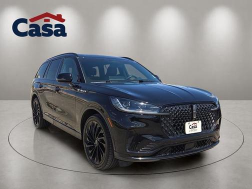Infinite Black Metallic Clearcoat 2025 Lincoln Aviator Reserve AWD
