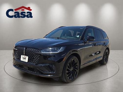 Infinite Black Metallic Clearcoat 2025 Lincoln Aviator Reserve AWD