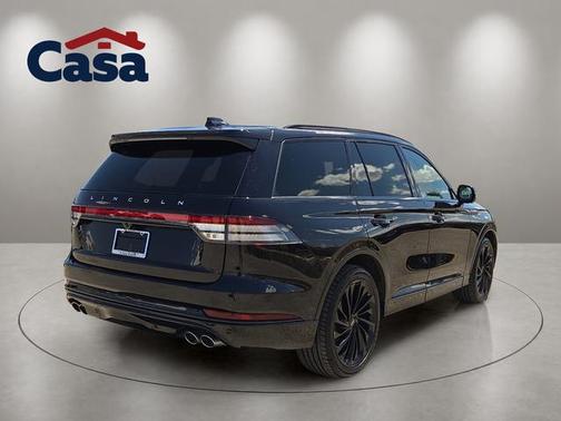Infinite Black Metallic Clearcoat 2025 Lincoln Aviator Reserve AWD