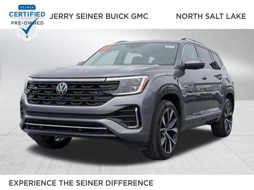 Platinum Gray Metallic 2024 Volkswagen Atlas 2.0T SEL Premium R-Line