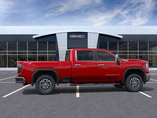 Volcanic Red 2026 GMC Sierra 3500 SLT