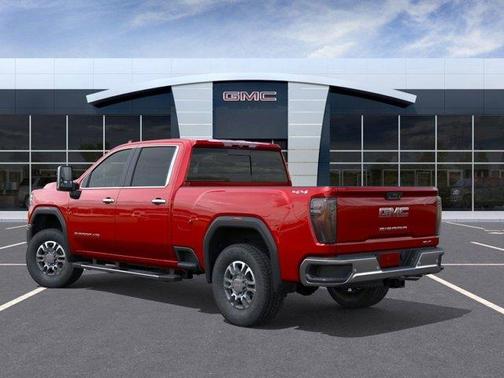 Volcanic Red 2026 GMC Sierra 3500 SLT