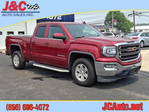 Burgundy 2018 GMC Sierra 1500 SLE