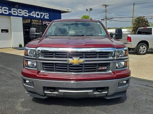 Red 2014 Chevrolet Silverado 1500 2LT
