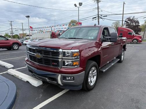 Red 2014 Chevrolet Silverado 1500 2LT Truck
