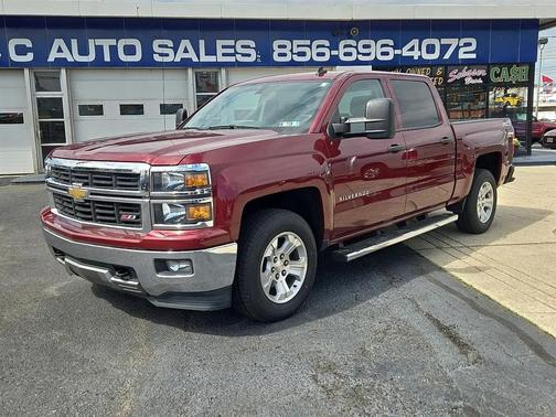 Red 2014 Chevrolet Silverado 1500 2LT