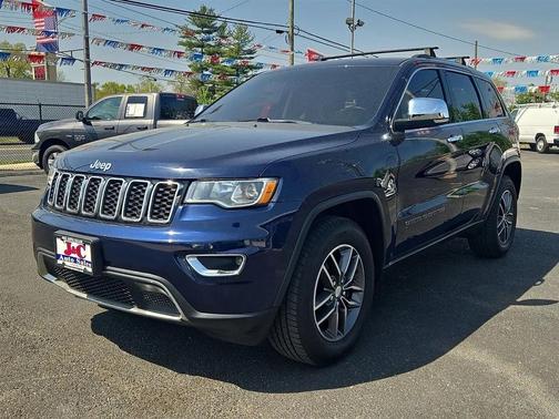 True Blue Pearlcoat 2017 Jeep Grand Cherokee Limited