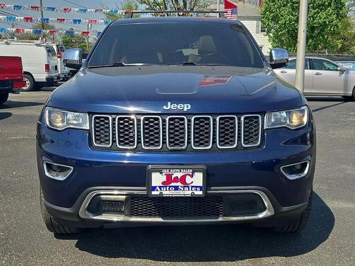 True Blue Pearlcoat 2017 Jeep Grand Cherokee Limited