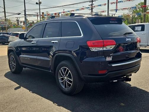 True Blue Pearlcoat 2017 Jeep Grand Cherokee Limited