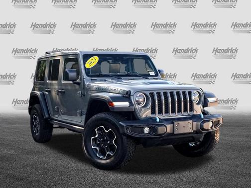 Sting-Gray Clearcoat 2023 Jeep Wrangler 4xe Rubicon
