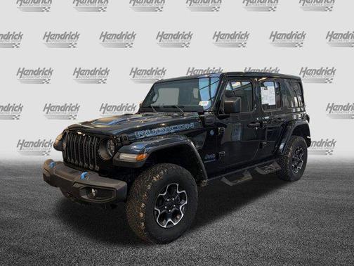 Black Clearcoat 2023 Jeep Wrangler 4xe Rubicon
