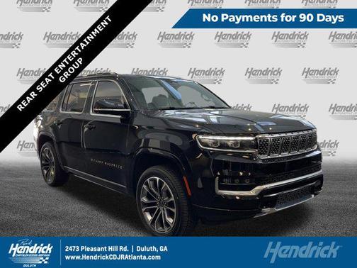 Diamond Black Crystal Pearlcoat 2022 Jeep Grand Wagoneer Series III 4x4