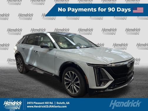 Nimbus Metallic 2024 Cadillac LYRIQ Sport