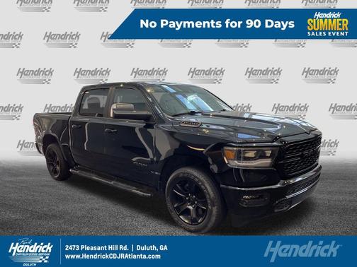 Diamond Black Crystal Pearlcoat 2023 RAM 1500 Big Horn/Lone Star
