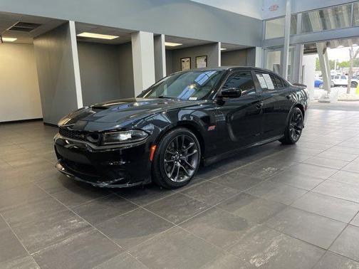 Pitch Black Clearcoat 2023 Dodge Charger Scat Pack
