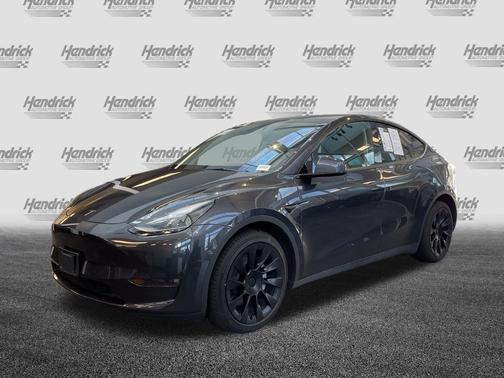 Stealth Grey 2025 Tesla Model Y Long Range Dual Motor All-Wheel Drive