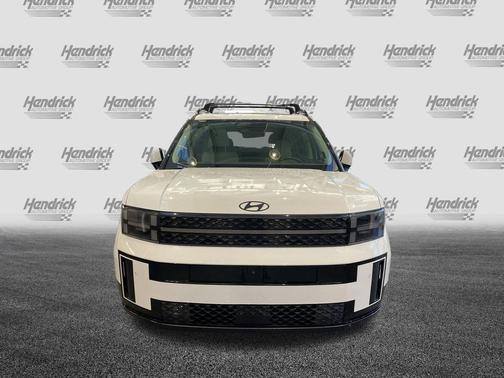 Serenity White 2025 Hyundai SANTA FE HEV Calligraphy