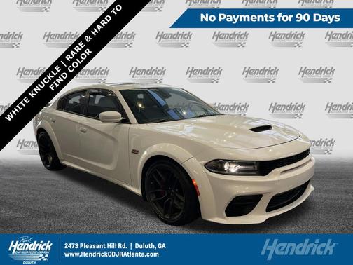 White Knuckle Clearcoat 2021 Dodge Charger Scat Pack