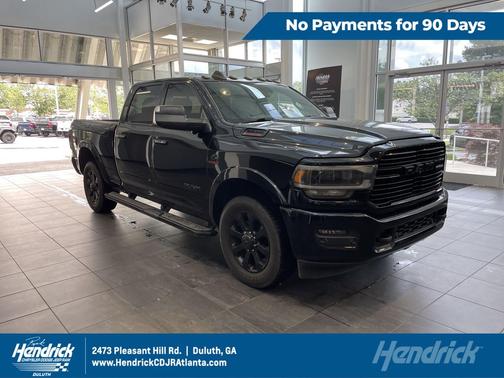 Diamond Black Crystal Pearlcoat 2019 RAM 2500 Laramie Crew Cab 4x2 6'4' Box
