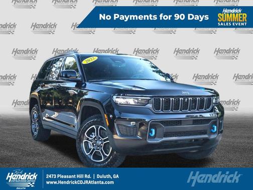 Diamond Black Crystal Pearlcoat 2022 Jeep Grand Cherokee 4xe Trailhawk