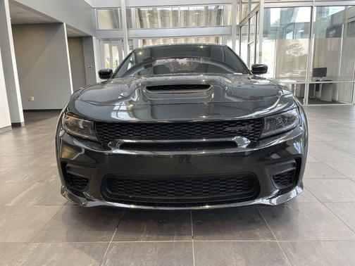 Pitch Black Clearcoat 2023 Dodge Charger SRT Hellcat