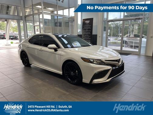 Wind Chill Pearl 2021 Toyota Camry XSE
