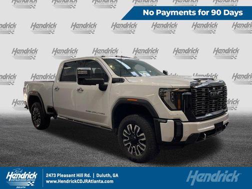 White Frost Tricoat 2024 GMC Sierra 2500 Denali Ultimate