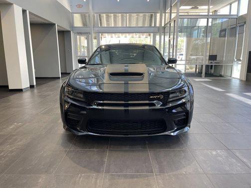 Pitch Black Clearcoat 2021 Dodge Charger SRT Hellcat