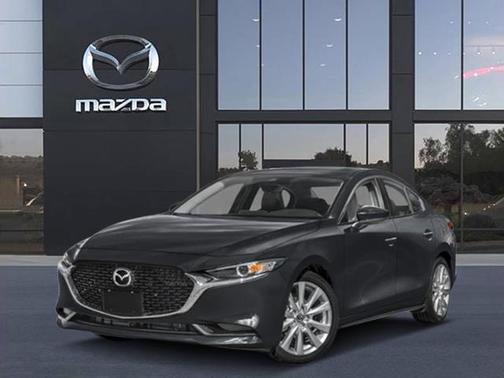 Jet Black Mica 2026 Mazda Mazda3 FWD w/Preferred Package