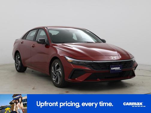 Red 2025 Hyundai ELANTRA SEL Sport