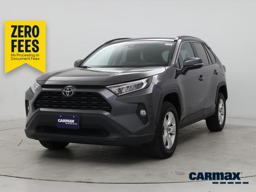 Gray 2021 Toyota RAV4 XLE