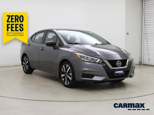 Gray 2022 Nissan Versa SR