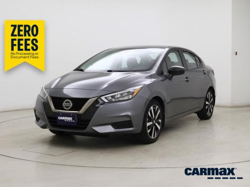 Gray 2022 Nissan Versa SR