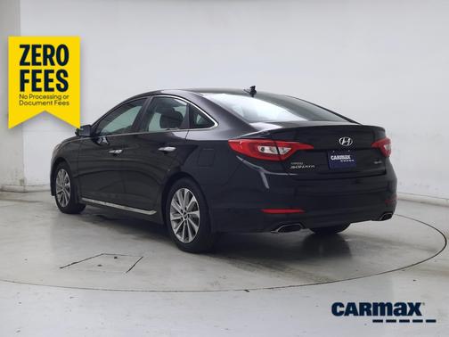 Black 2017 Hyundai SONATA Sport