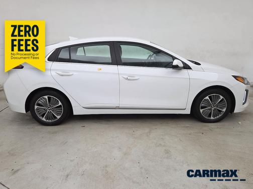 White 2021 Hyundai IONIQ Plug-In Hybrid SEL