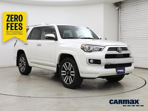 White 2020 Toyota 4Runner Limited