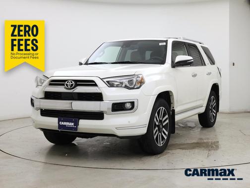 White 2020 Toyota 4Runner Limited