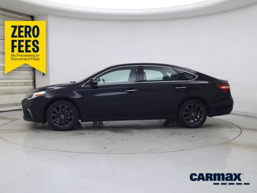 Black 2018 Toyota Avalon XLE