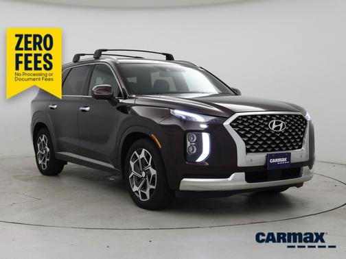 Burgundy 2021 Hyundai PALISADE Calligraphy