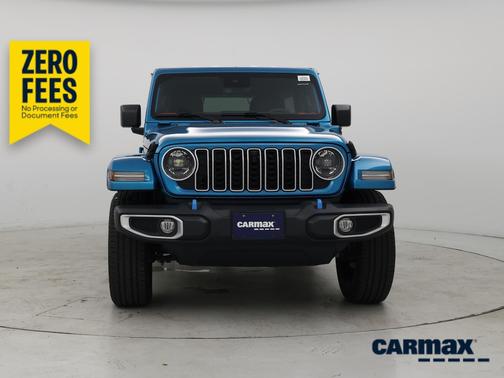 Blue 2024 Jeep Wrangler 4xe Sahara