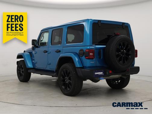 Blue 2024 Jeep Wrangler 4xe Sahara