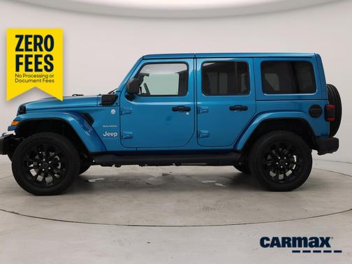 Blue 2024 Jeep Wrangler 4xe Sahara