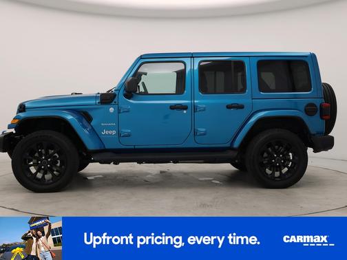 Blue 2024 Jeep Wrangler 4xe Sahara