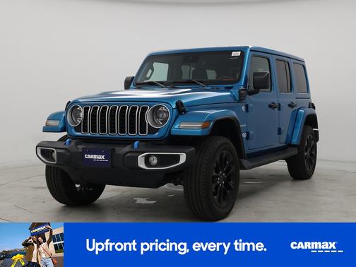 Blue 2024 Jeep Wrangler 4xe Sahara