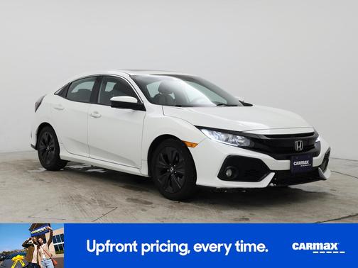 White 2019 Honda Civic EX