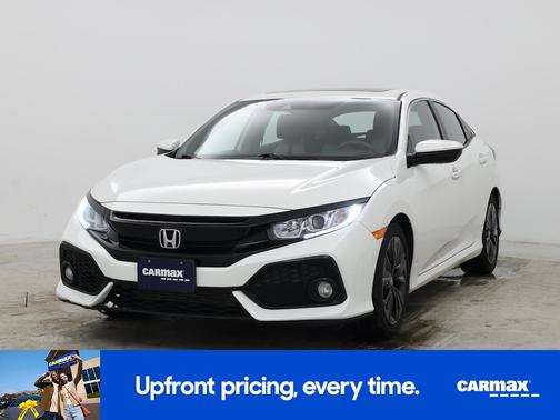 White 2019 Honda Civic EX
