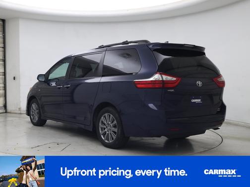 Blue 2019 Toyota Sienna XLE