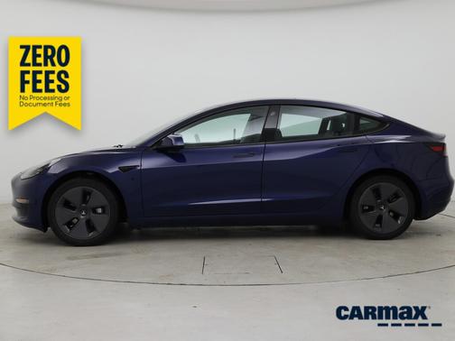 Blue 2023 Tesla Model 3