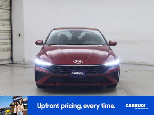 Red 2025 Hyundai ELANTRA SE