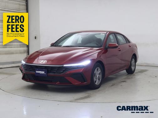 Red 2025 Hyundai ELANTRA SE